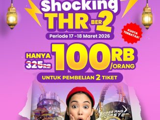 Promo Trans Studio Cibubur Shocking THR Tiket Rp. 100.000 per orang
