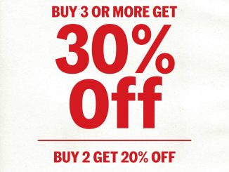 Promo Vans Buy More Save More Diskon hingga 30% periode 14 sampai 17 Mei 2026 di gerai Vans Indonesia