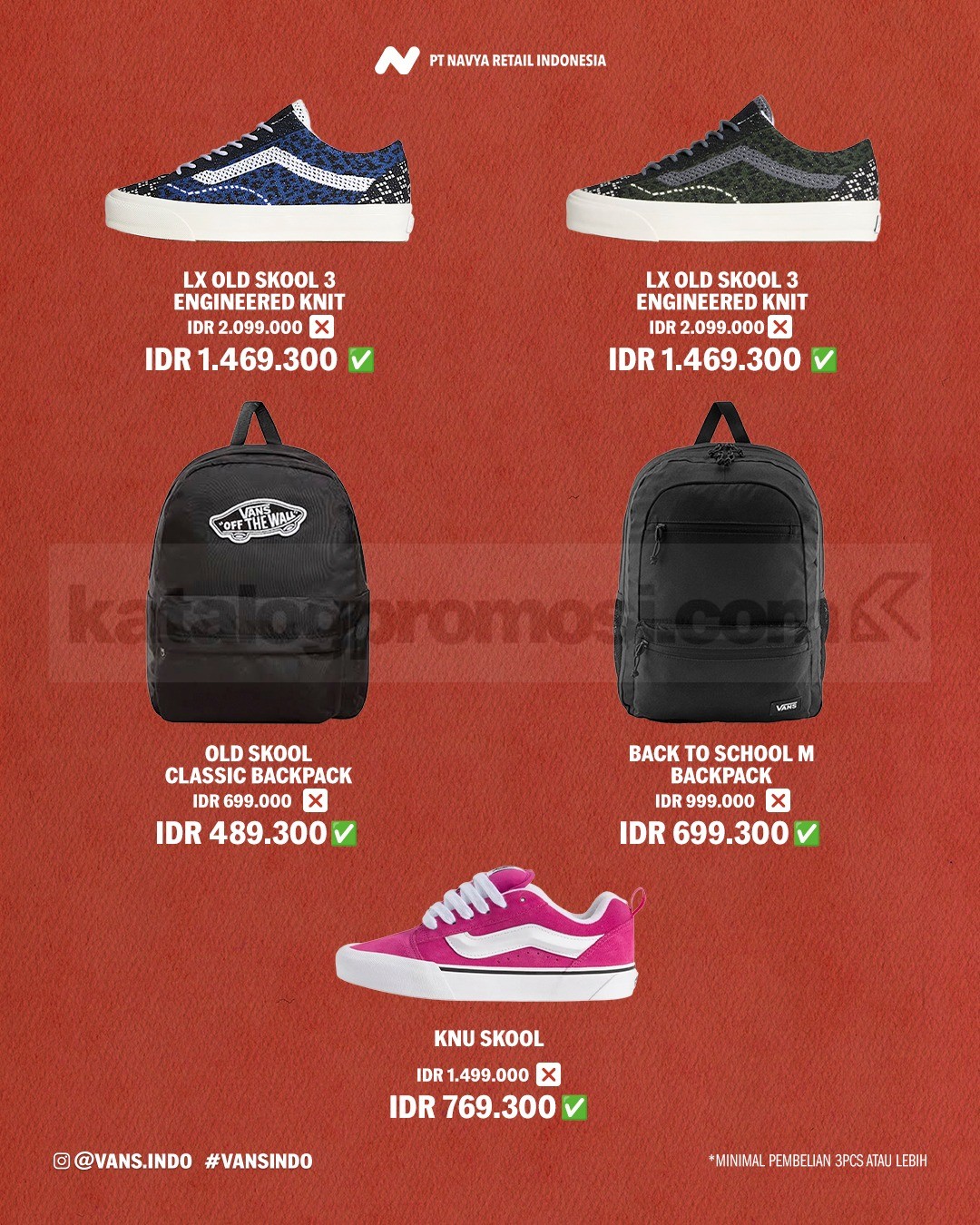 Promo Vans Buy More Save More Diskon hingga 30% Promo Vans Buy More Save More Diskon hingga 30% 1