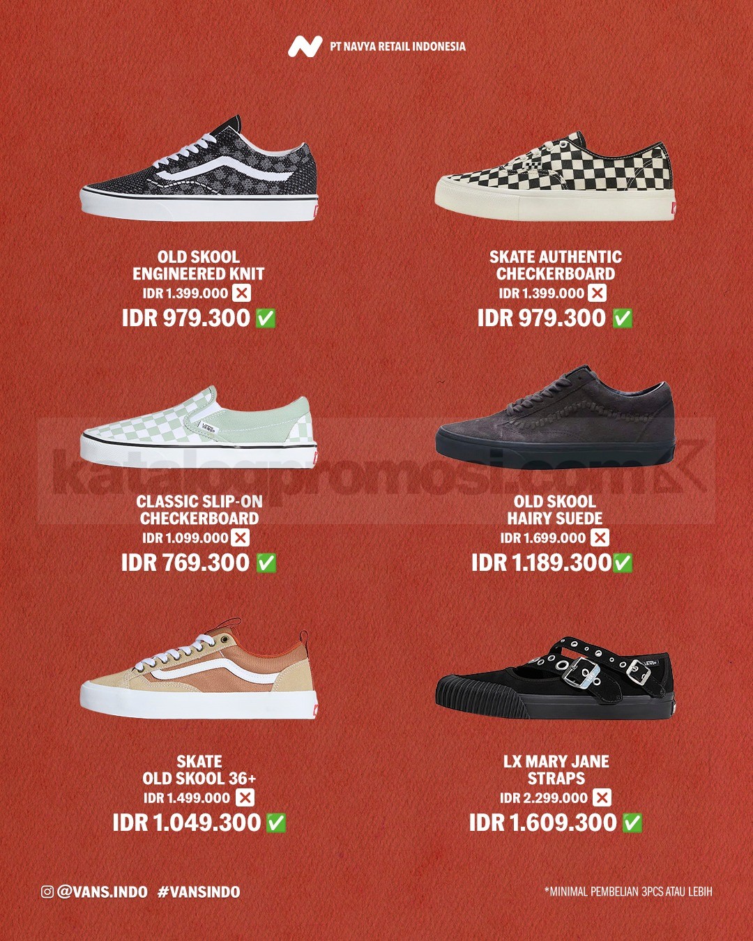 Promo Vans Buy More Save More Diskon hingga 30% Promo Vans Buy More Save More Diskon hingga 30% 3