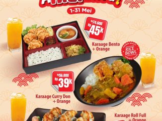 Promo Washoku Sato AMEIZING Paket Hemat mulai Rp. 29.000 menu dan minuman