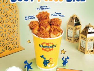 Promo Wetzel’s Pretzels NEW Beef Floss Bitz Rp. 42.000 periode 18 Februari – 20 Maret 2026