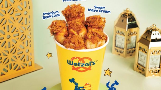 Promo Wetzel’s Pretzels NEW Beef Floss Bitz Rp. 42.000 periode 18 Februari – 20 Maret 2026