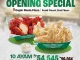 Promo Wingstop Opening Special 10 Ayam Goreng Rp. 54.545 paket 5 Crunchy Wings dan 5 Boneless di Gajah Mada Plaza