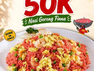 Promo WOK Tebus Murah Nasi Goreng Finna Rp. 50.000 dengan pembelian 2 minuman baru