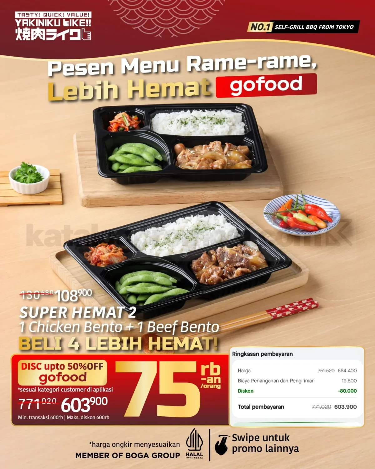 Promo Yakiniku Like Bukber Delivery Diskon hingga 50% Promo Yakiniku Like Bukber Delivery Diskon hingga 50% 2