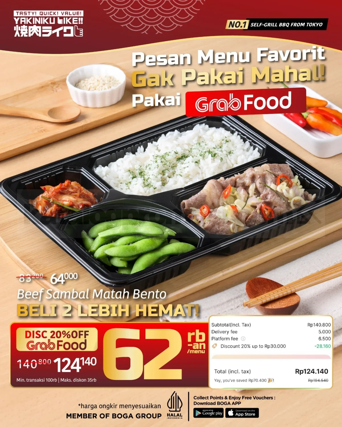 Promo Yakiniku Like Bukber Delivery Diskon hingga 50% Promo Yakiniku Like Bukber Delivery Diskon hingga 50% 3
