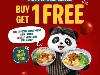 Promo Yamie Panda Soft Opening Beli 1 Gratis 1 Yamie di Artos Mall Magelang