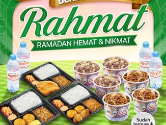 Promo Yoshinoya Rahmat Bukber mulai Rp. 32.000 per orang paket takeaway dan WhatsApp Delivery