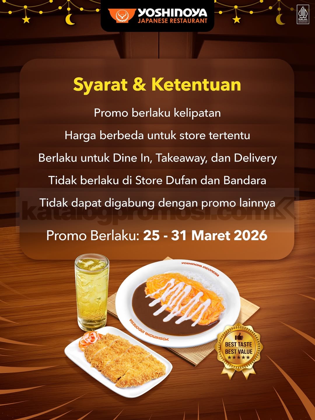 Promo Yoshinoya Spesial Payday Diskon 50% Promo Yoshinoya Spesial Payday Diskon 50% 1