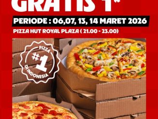Promo Pizza Hut Ramadhan Night Sale beli 1 gratis 1 mulai Rp. 132.000