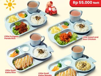 Promo Qua Li NEW! Junior Set Gratis Mainan Cuma Rp. 55.000 dengan pilihan menu anak lengkap