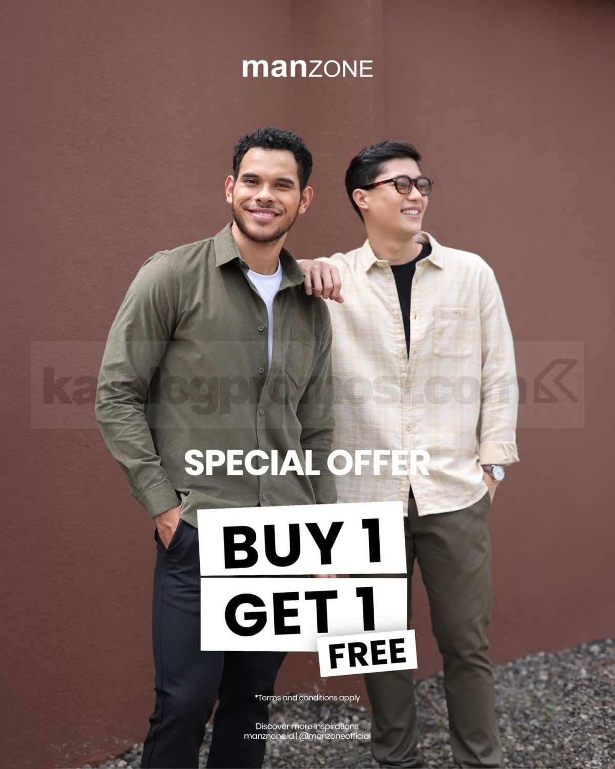 Promo Manzone Buy 1 Get 1 Free Fashion Promo Manzone Buy 1 Get 1 Free fashion beli 1 gratis 1
