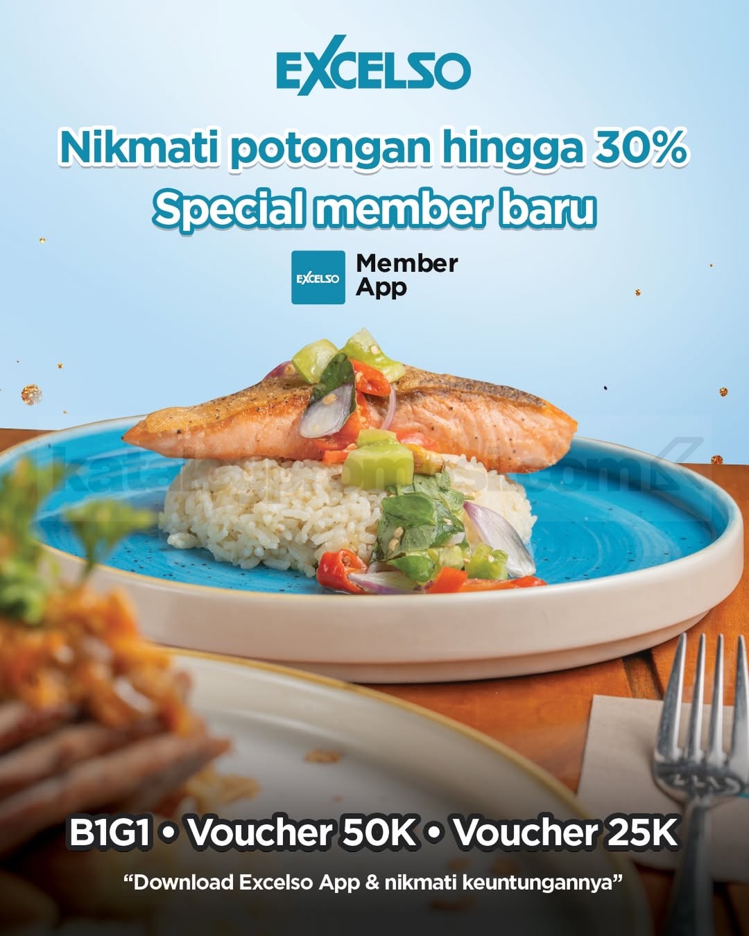 Promo Excelso Member Baru Diskon Hingga 30% Promo Excelso Member Baru Diskon Hingga 30% daftar via aplikasi member