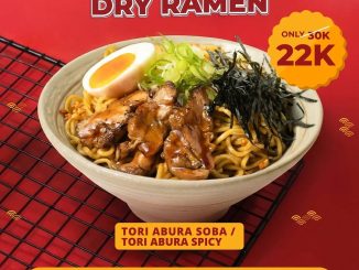 Promo Shigeru Tebus Murah Ramen cuma Rp. 22 ribu Tori Abura Soba dan Spicy