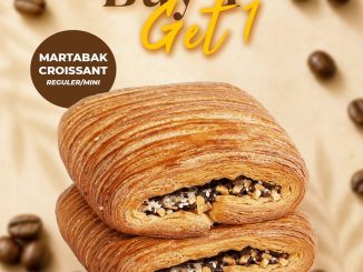 Promo Roti’O Buy 1 Get 1 Martabak Croissant Spesial mulai 12 Mei 2026 di seluruh outlet