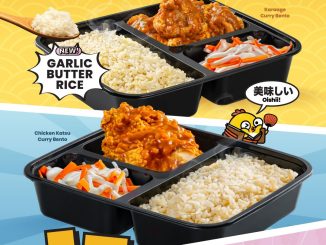 Promo Chigo x Flip Oi-Chi Curry Bento mulai Rp. 17.000 dengan upgrade garlic butter rice