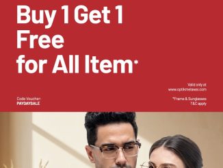 Promo Optik Melawai Payday Buy 1 Get 1 Free kacamata dengan berbagai pilihan frame
