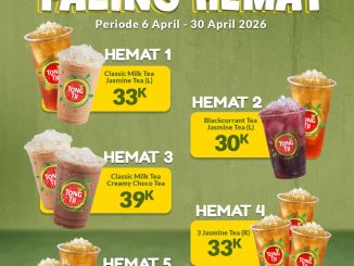 Promo Tong Tji Paket Bundling Hemat mulai Rp. 30.000 minuman dan camilan weekday