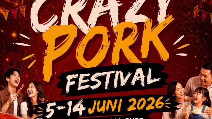 Crazy Pork Festival by Foodphoria di Lippo Mall Puri dengan berbagai tenant kuliner pork favorit