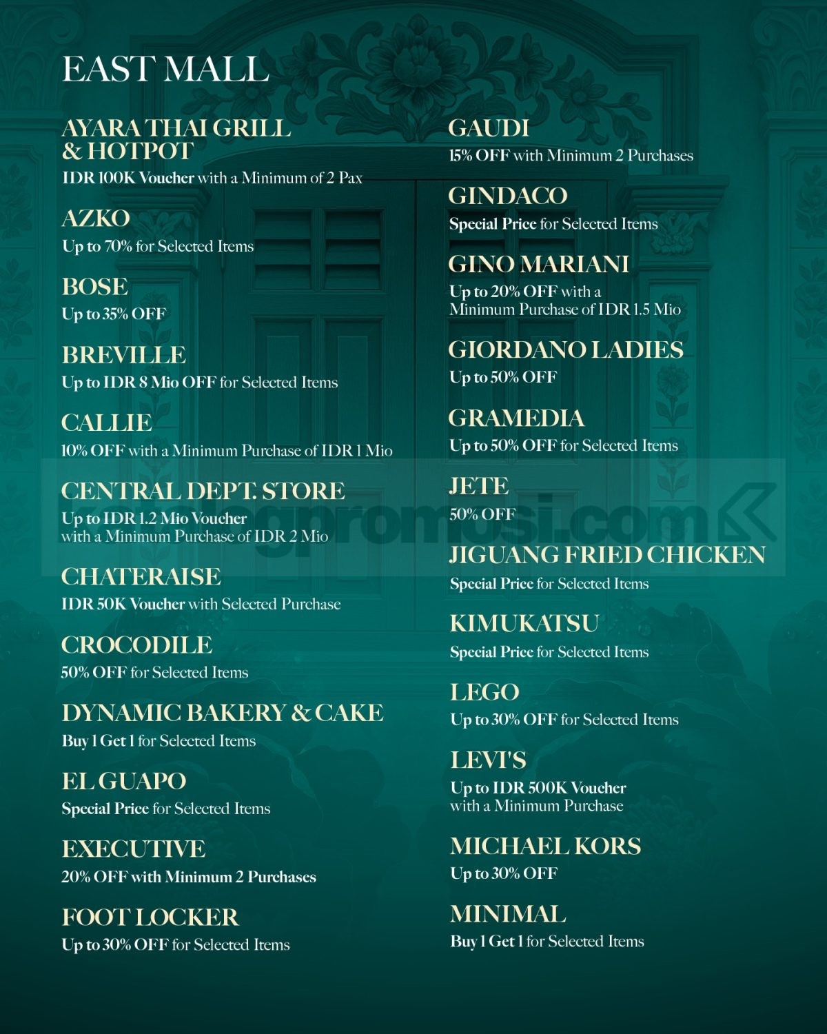 Grand Indonesia All Day Sale Diskon Hingga 70% Grand Indonesia All Day Sale Diskon Hingga 70% 2