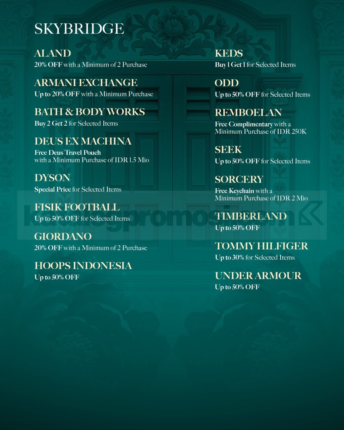 Grand Indonesia All Day Sale Diskon Hingga 70% Grand Indonesia All Day Sale Diskon Hingga 70% 4