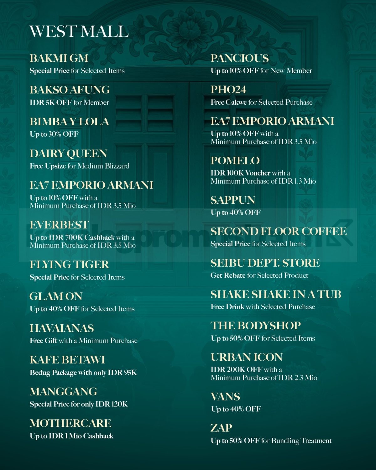 Grand Indonesia All Day Sale Diskon Hingga 70% Grand Indonesia All Day Sale Diskon Hingga 70% 5