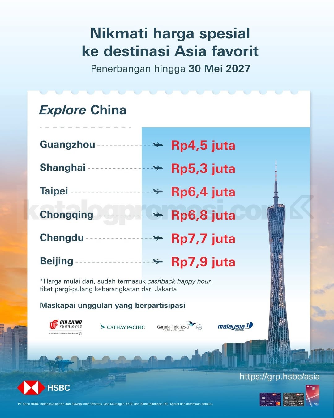 HSBC Asia Travel Fair di Central Park Mall HSBC Asia Travel Fair di Central Park Mall 2