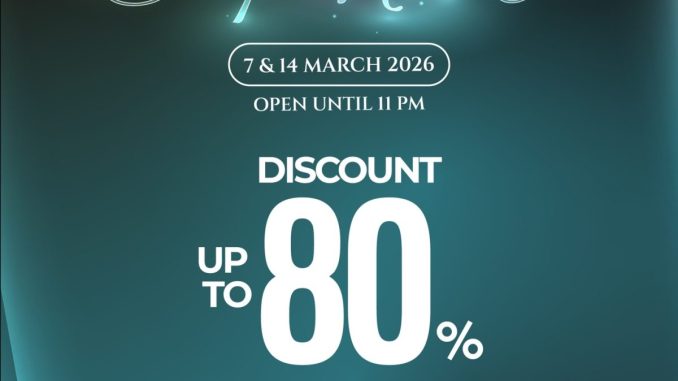 Lotte Mall Jakarta Shop Nite Out up to 80% off 1