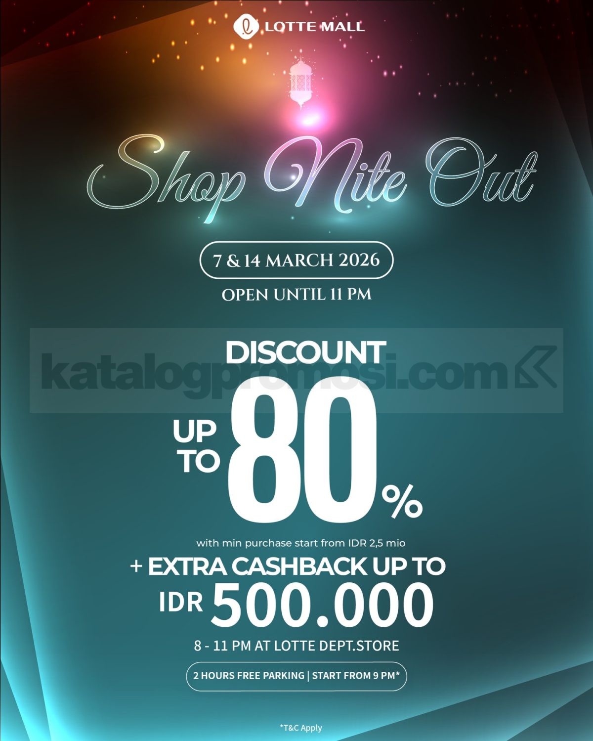 Lotte Mall Jakarta Shop Nite Out up to 80% off Lotte Mall Jakarta Shop Nite Out up to 80% off 1