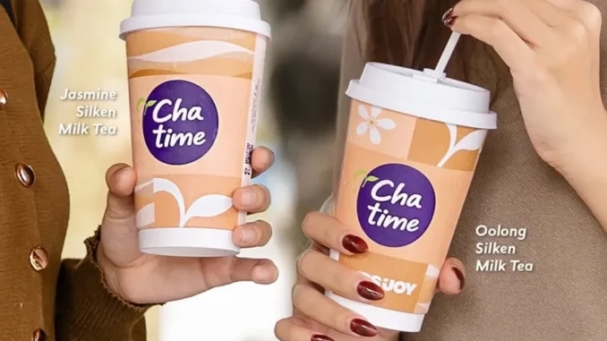 Promo Chatime NEW Silken Series Milk Tea mulai Rp. 26.000 varian Jasmine dan Oolong