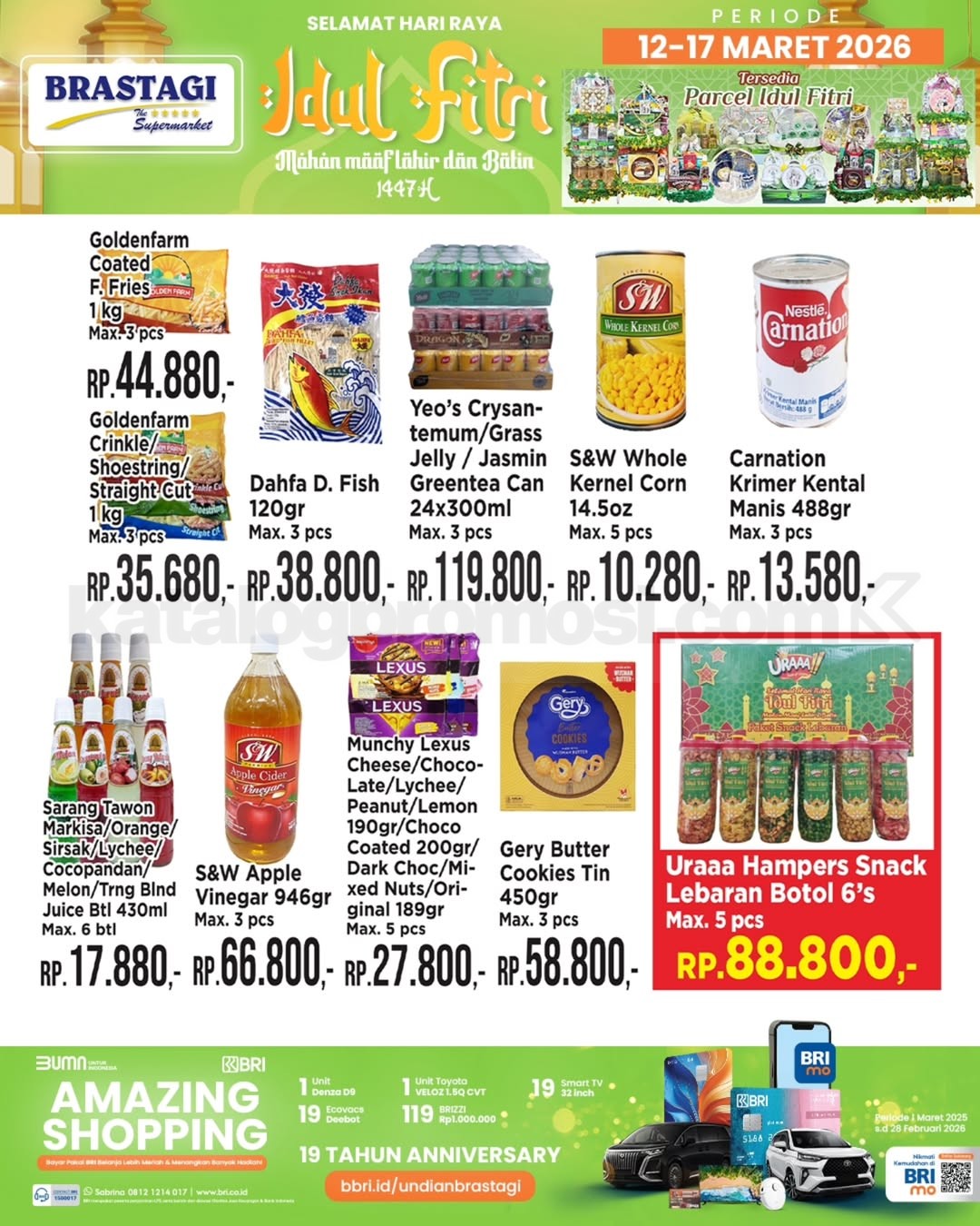 Promo JSM BRASTAGI SUPERMARKET Katalog Weekend 12-17 Maret 2026 Promo JSM BRASTAGI SUPERMARKET Katalog Weekend 12-17 Maret 2026 2