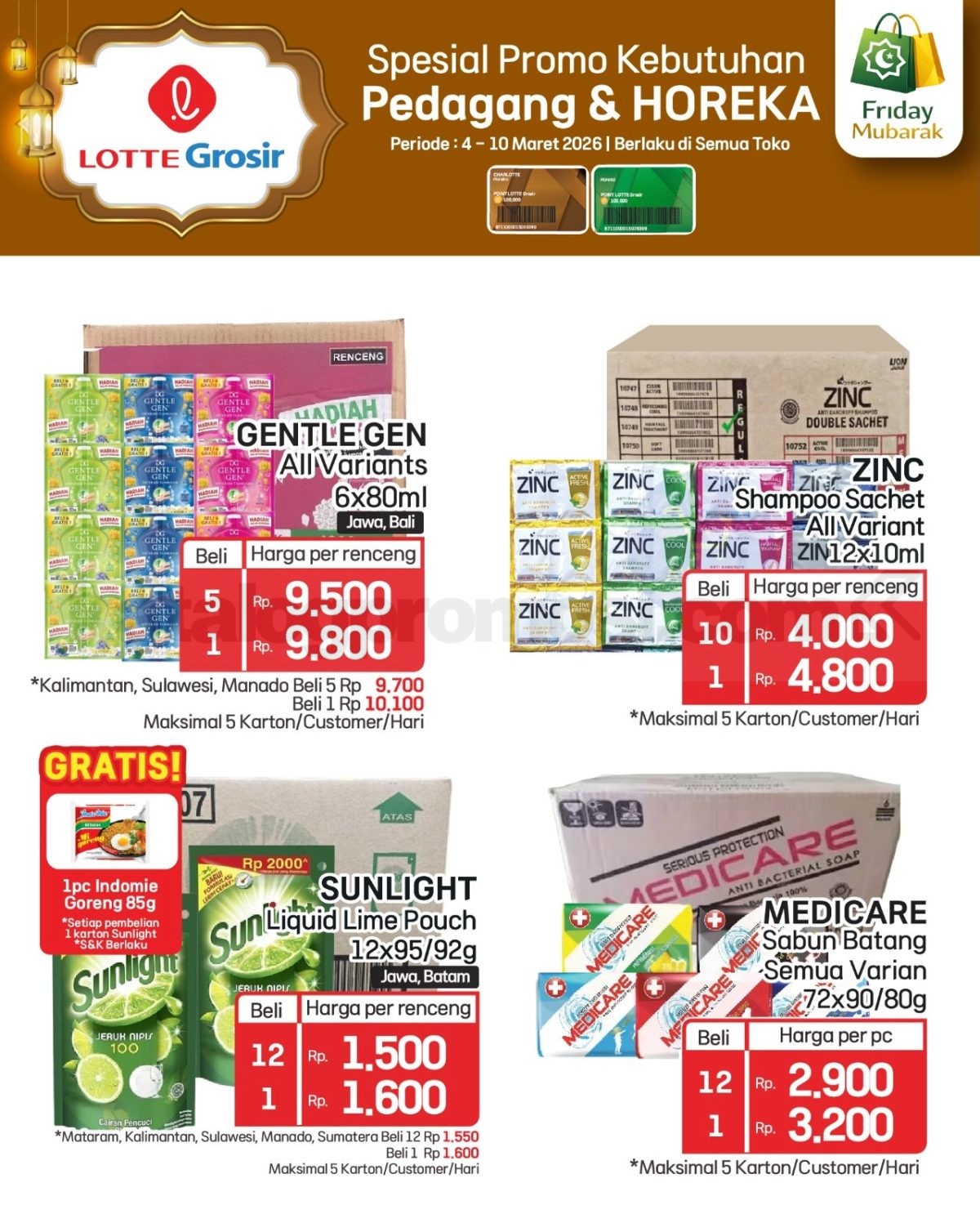Katalog Promo LOTTE GROSIR TERBARU 04-10 Maret 2026 Katalog Promo LOTTE GROSIR TERBARU 04-10 Maret 2026 10