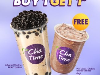 Promo Chatime Payday Buy 1 Get 1 Free periode 25 sampai 26 Mei 2026