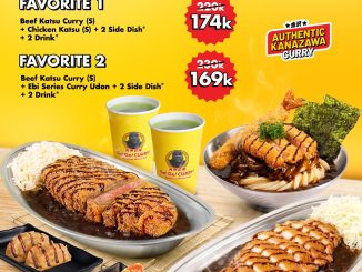 Promo Go Go Curry Favorites for 2 mulai Rp. 169.000 paket curry lengkap berdua