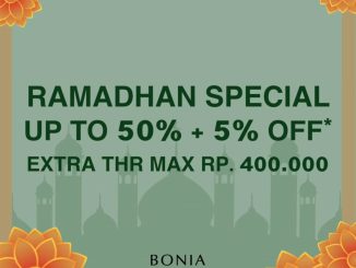 Promo BONIA Raya THR Voucher hingga Rp. 400.000 dengan diskon hingga 50%
