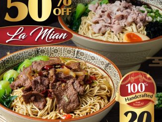 Promo Paradise Dynasty La Mian diskon 50 persen setiap Senin dan Selasa di Jakarta dan Tangerang