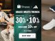 Promo Adidas Diskon 30% + tambahan 10% beli 3 item di Shopee