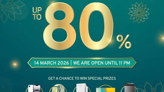 Promo AEON Mall Sentul City All Day Sale diskon hingga 80% berbagai brand favorit