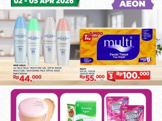 Promo AEON store JSM Weekend Special 02-05 April 2026