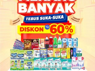 Promo Alfamart Menang Banyak Tebus Hemat Diskon 60% produk pilihan periode April 2026