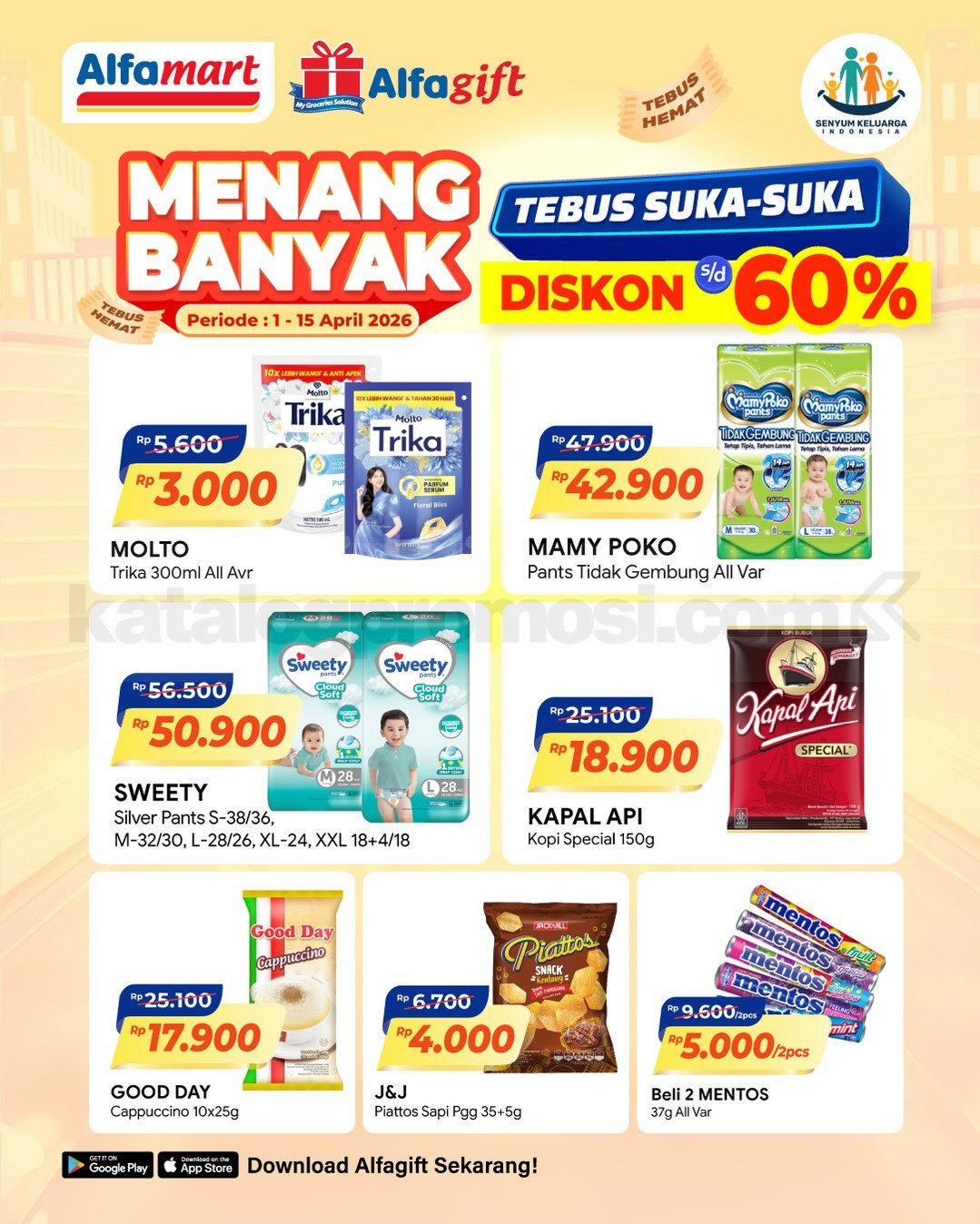 Promo Alfamart Menang Banyak Tebus Hemat Diskon hingga 60% Promo Alfamart Menang Banyak Tebus Hemat Diskon hingga 60% 2