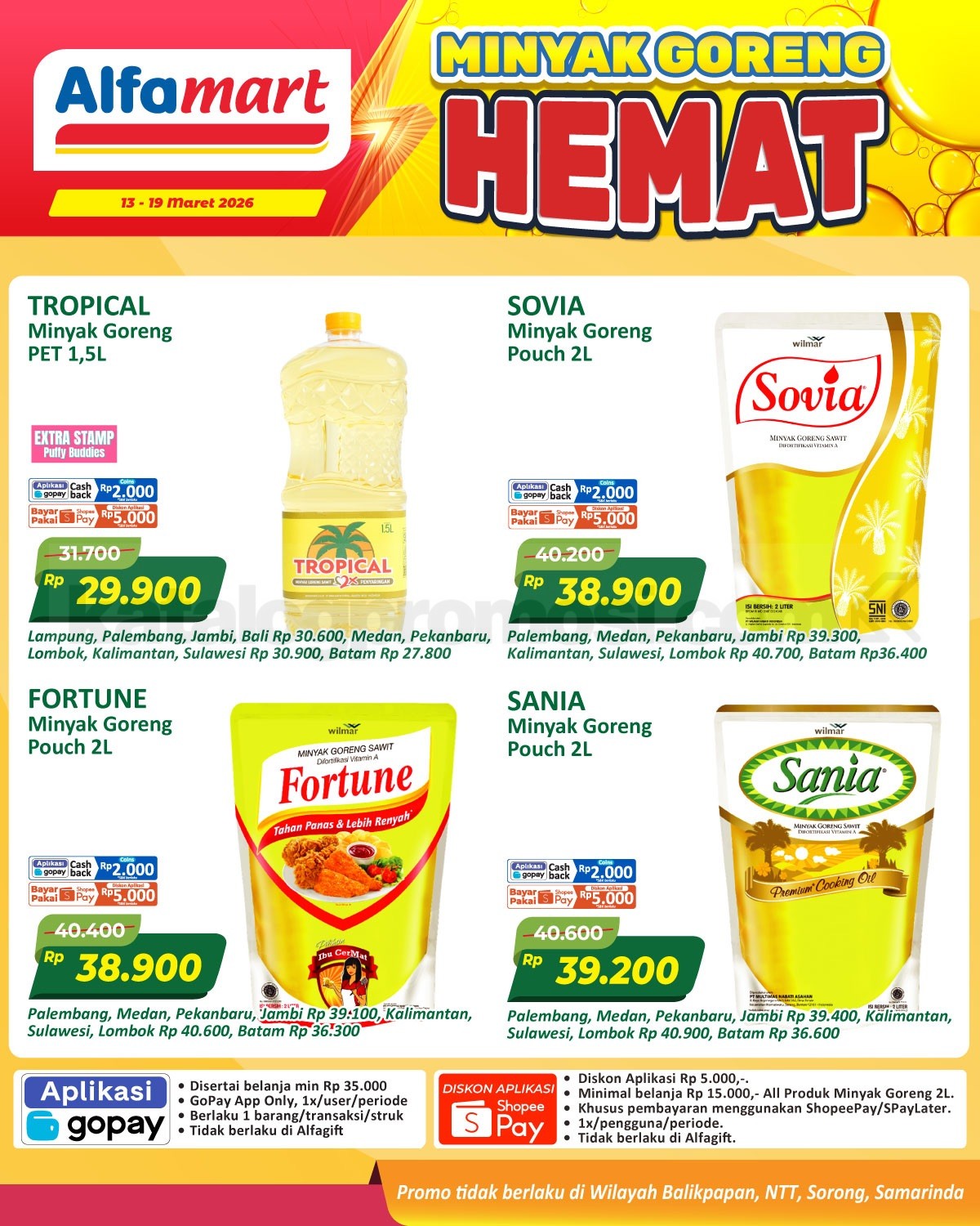 PROMO ALFAMART MINYAK GORENG MURAH 13-19 Maret 2026 PROMO ALFAMART MINYAK GORENG MURAH 13-19 Maret 2026