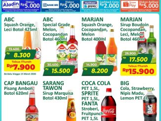 Promo Alfamart Ramadan Sirup & Biskuit 13-18 Maret 2026