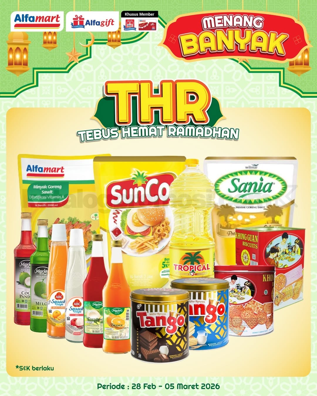 Promo ALFAMART THR Tebus Hemat Ramadhan Promo ALFAMART THR Tebus Hemat Ramadhan 1