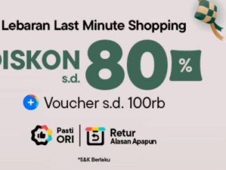 Promo APGAI Lebaran diskon hingga 80% dan voucher tambahan Rp. 100.000 di Blibli