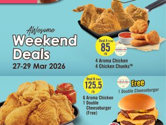 Promo A&W AWesome Weekend Deals Menu mulai Rp. 8.500 paket ayam dan root beer hemat