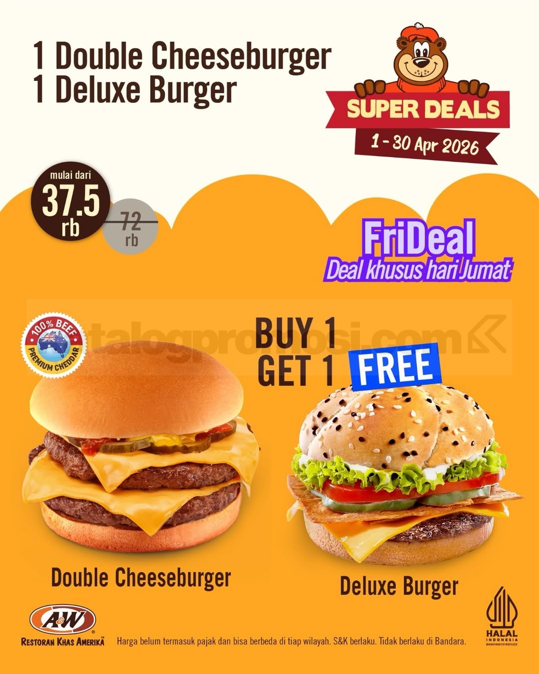 Promo A&W Kupon Diskon Super Deals April 2026 Promo A&W Kupon Diskon Super Deals April 2026 2