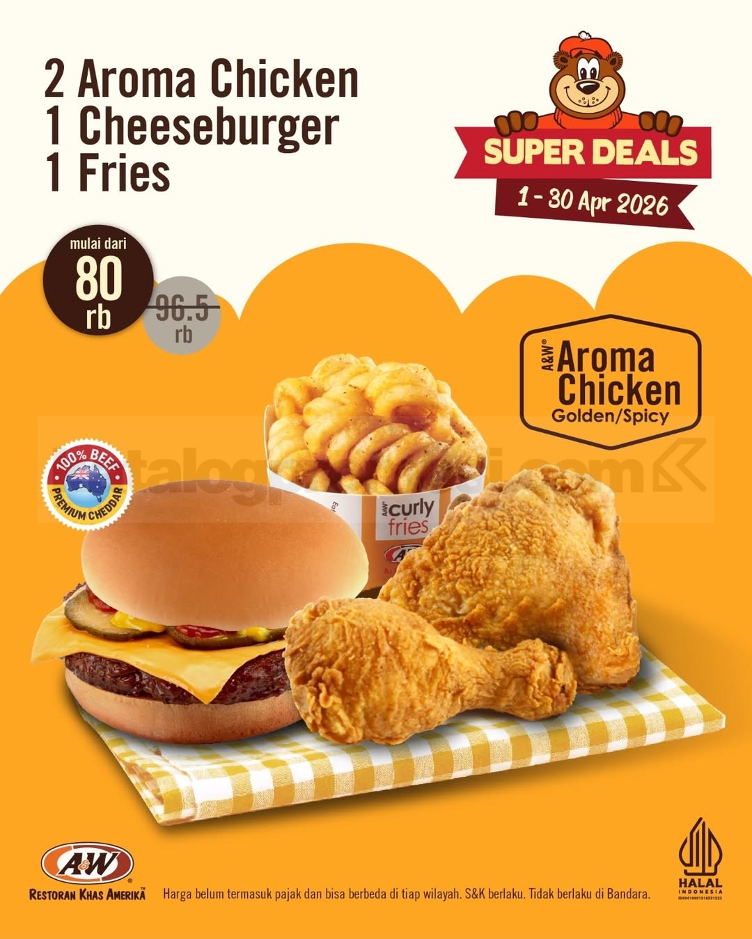 Promo A&W Kupon Diskon Super Deals April 2026 Promo A&W Kupon Diskon Super Deals April 2026 3