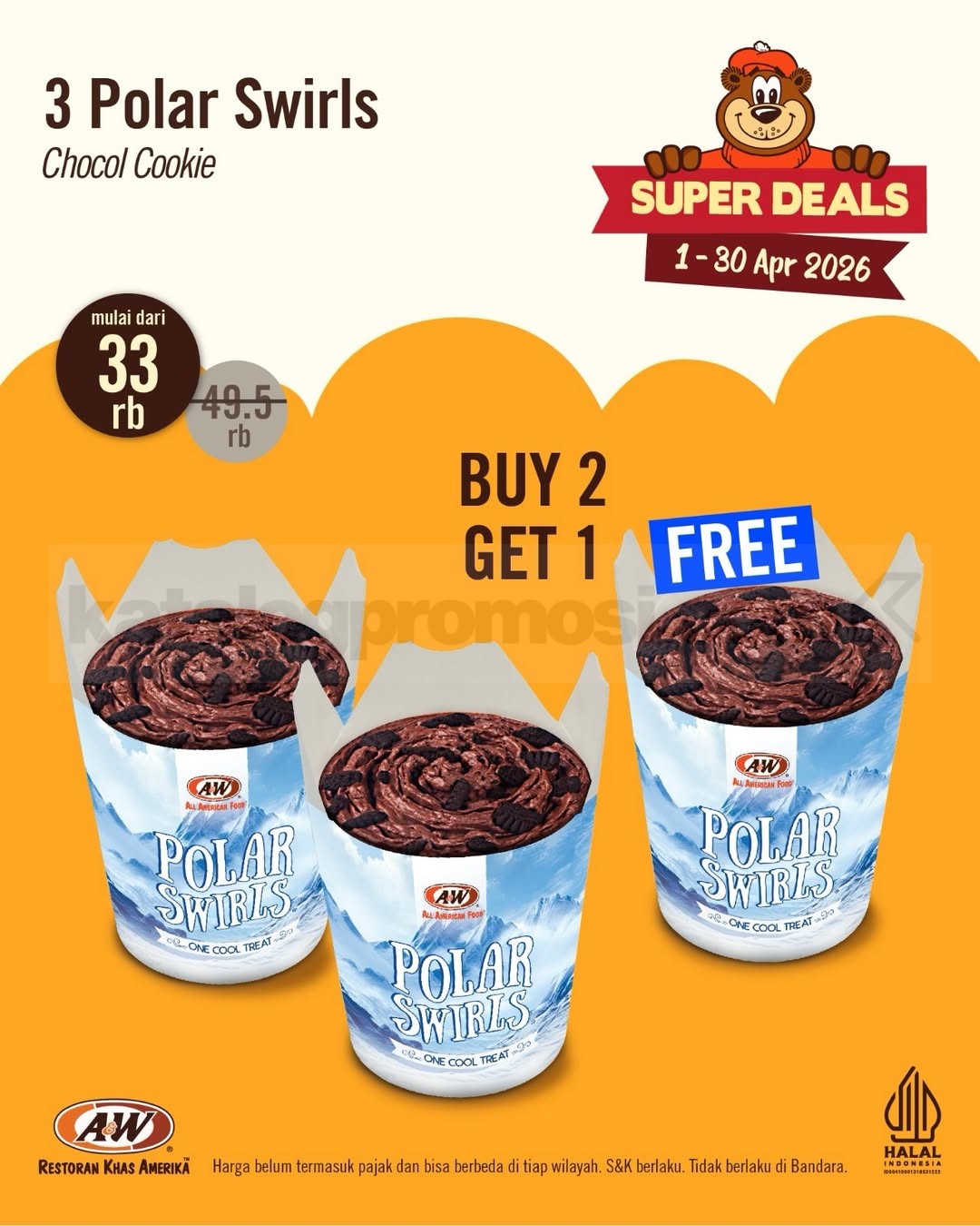 Promo A&W Kupon Diskon Super Deals April 2026 Promo A&W Kupon Diskon Super Deals April 2026 12